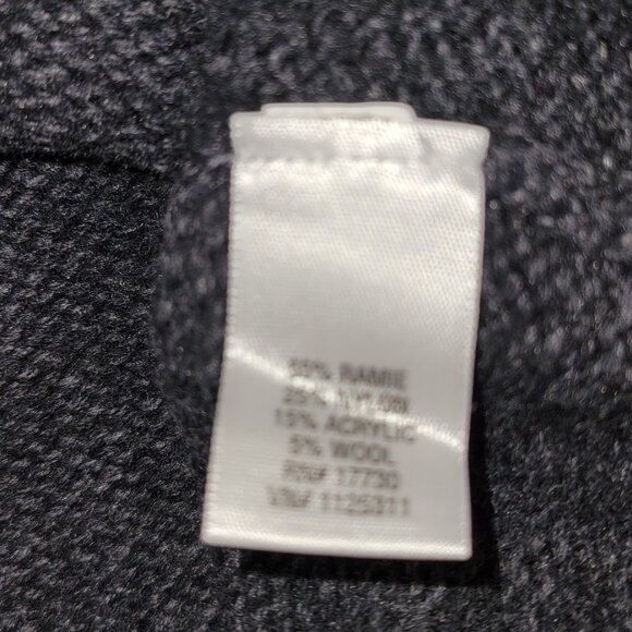 Ladies Converse One Charcoal Gray Cowl Neck Knit Sweater Size XL - Picture 12 of 13